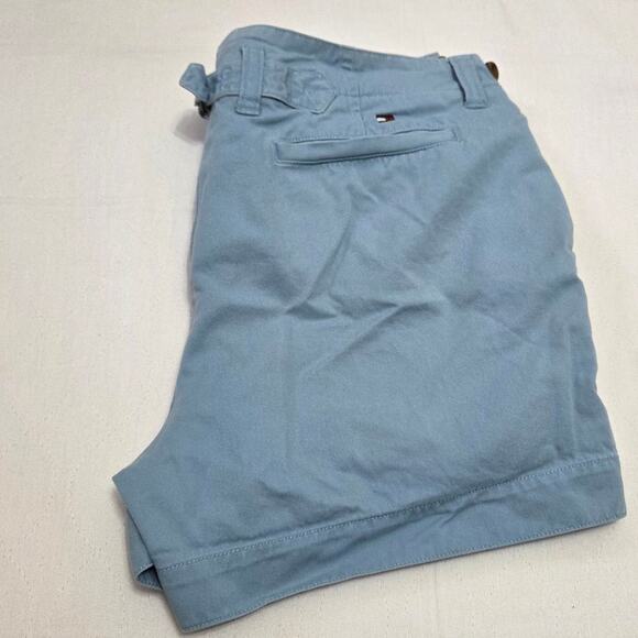 Tommy Hilfiger Woman's Light Blue Shorts size 12 - Picture 3 of 5